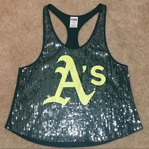 Oakland Athletics A’s PINK Victoria’s Secret Tank